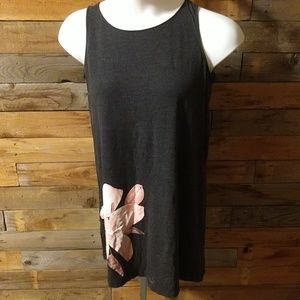 Water color floral Tank Dress - NEW